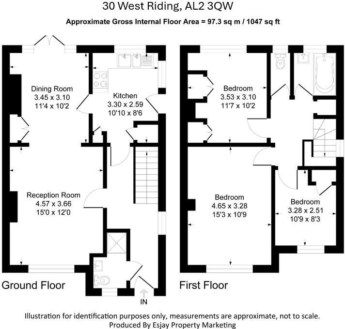West Riding, Bricket Wood, St. Albans floorplan