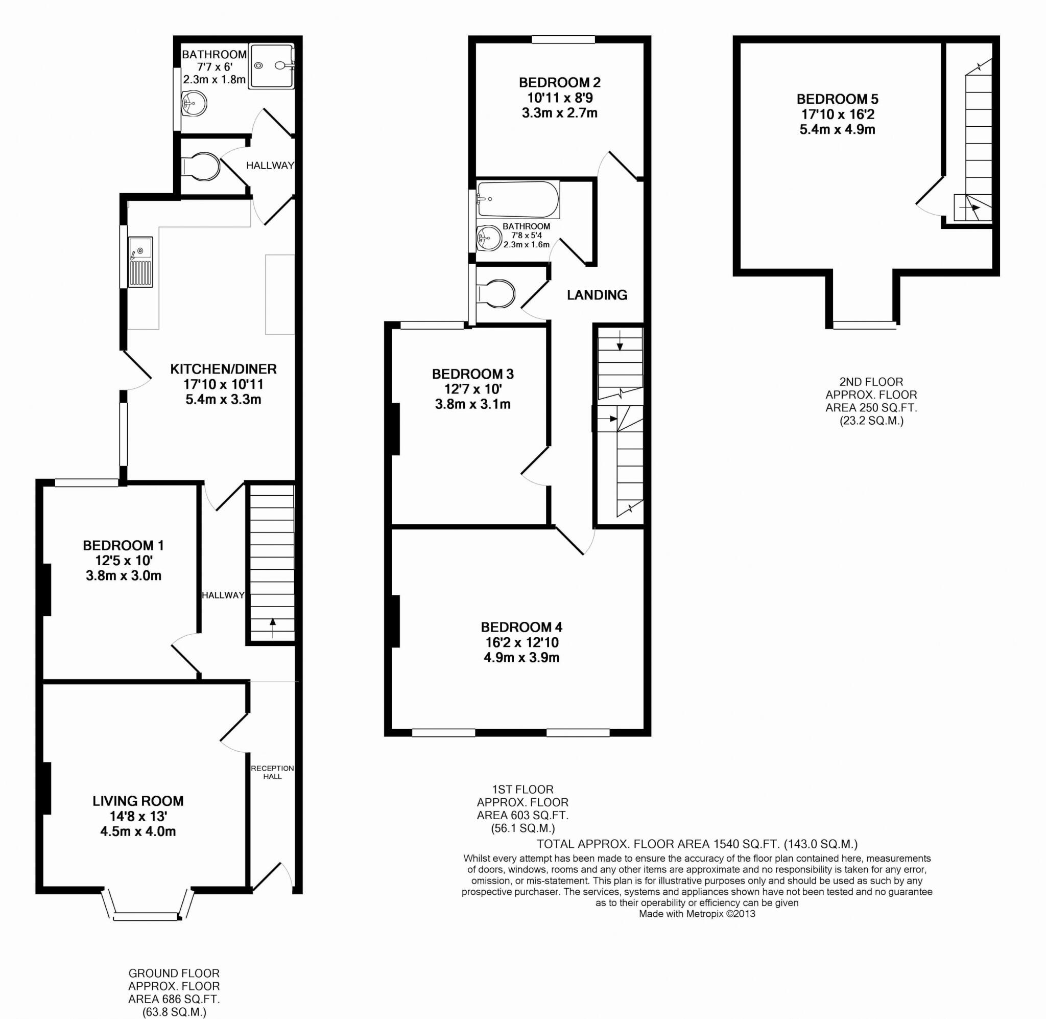 Broadgate, Beeston, NG9 2GG floorplan