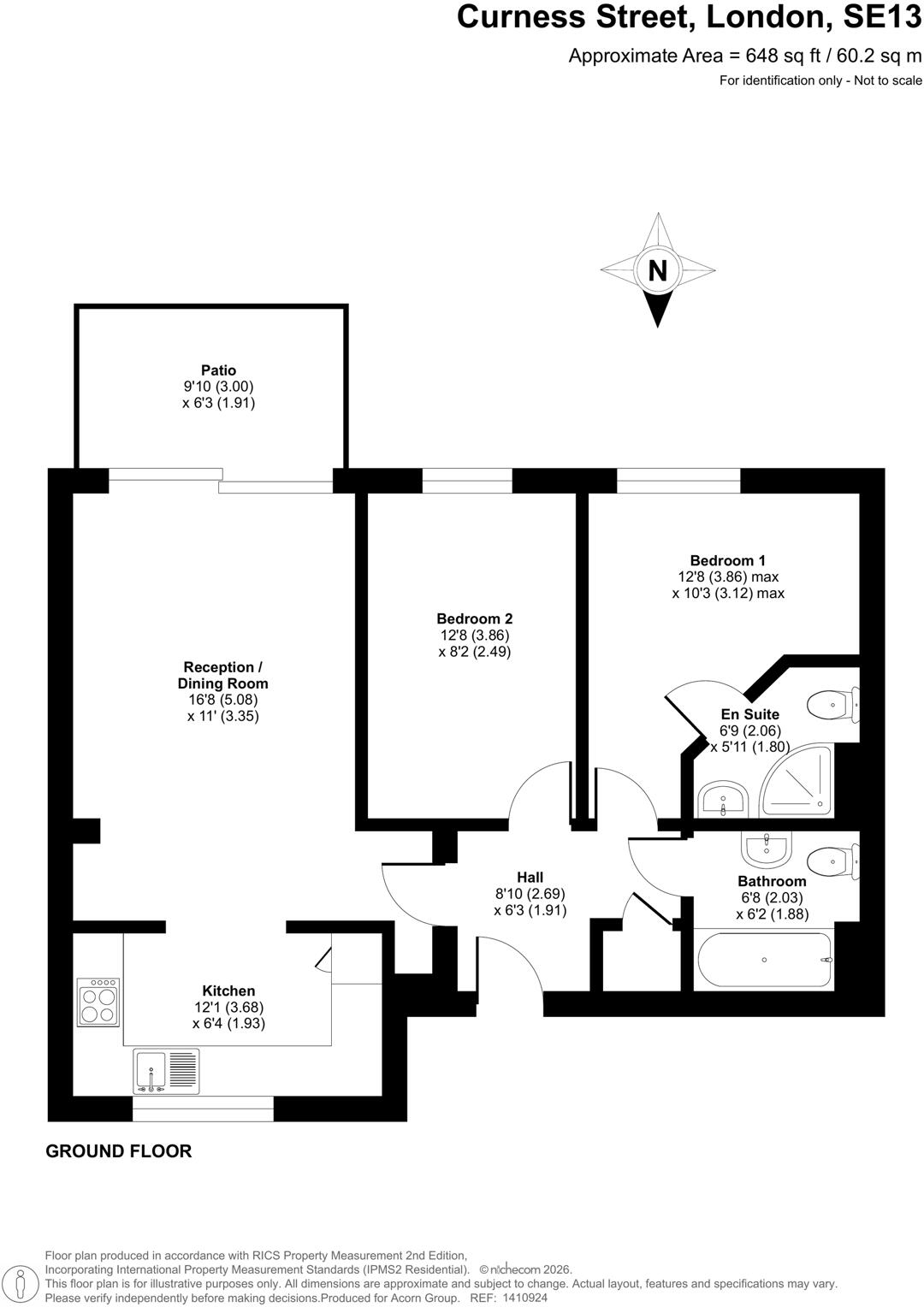 Curness Street, London floorplan