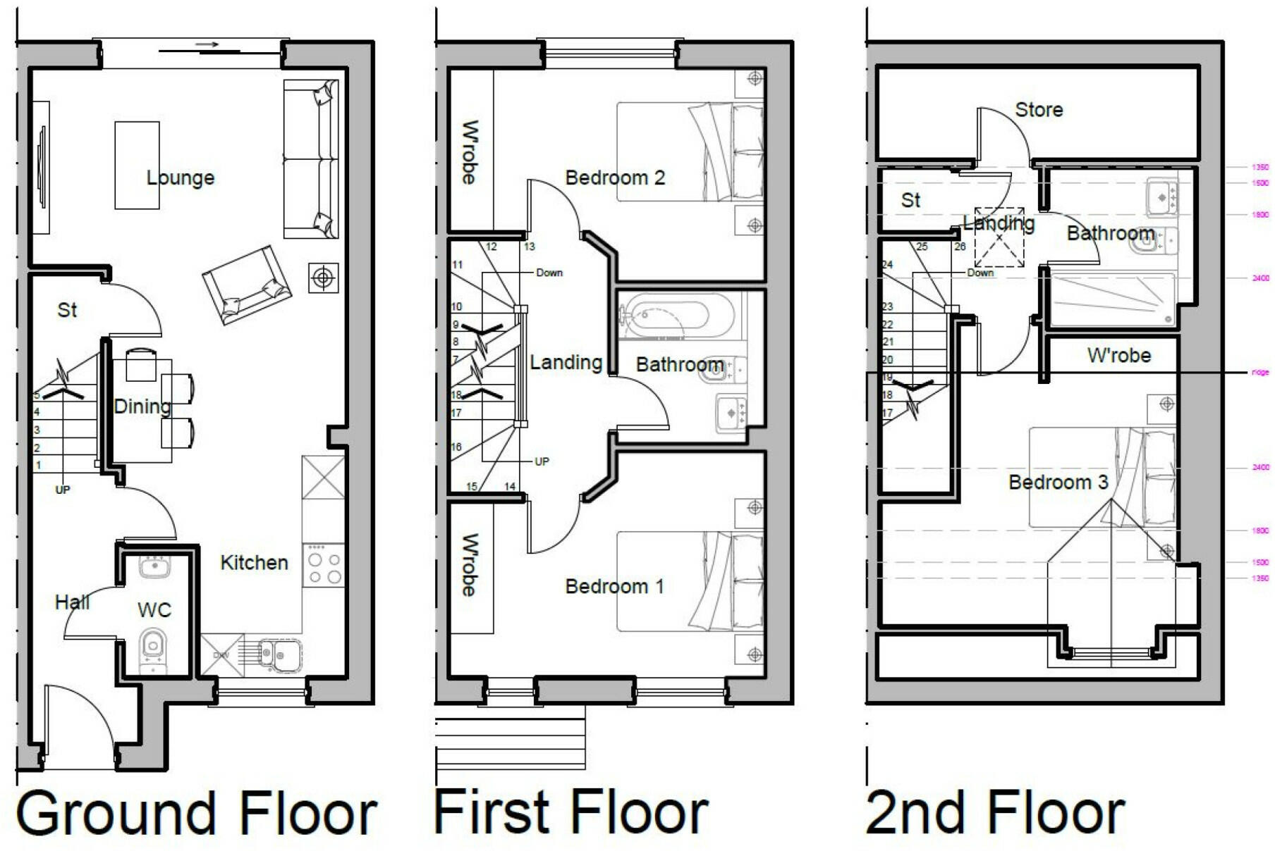 Plot 20 Oatlands, Oatlands Road, Andreas, IM7 4ER floorplan