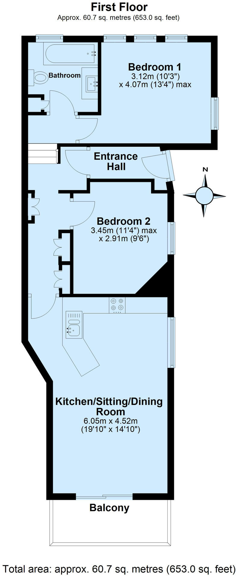 Sandhills Road, Salcombe, Devon floorplan