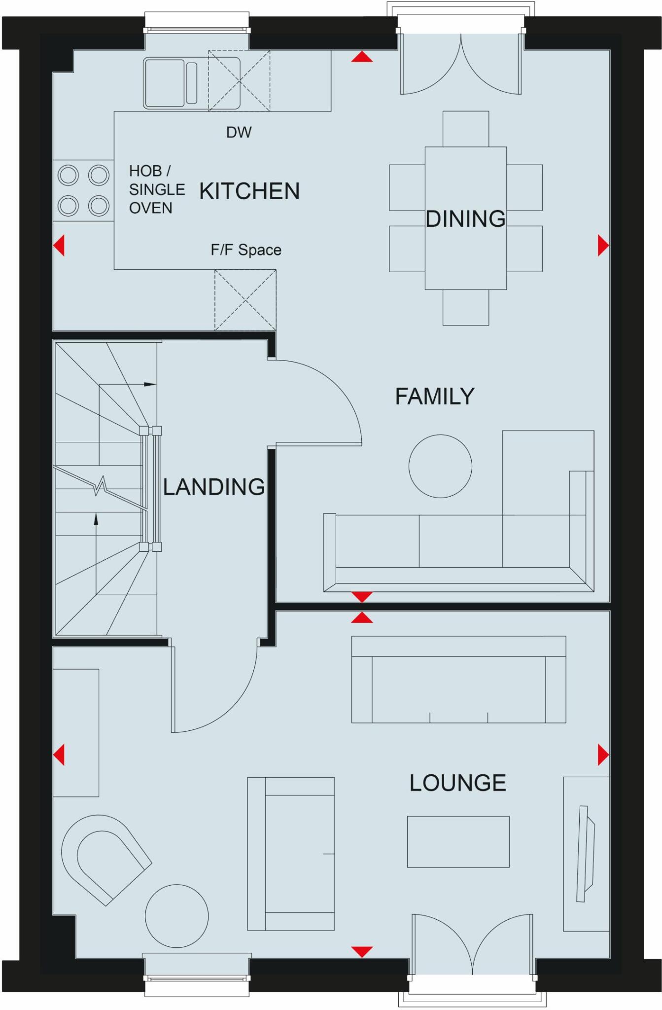 Meadow Hill, 
Hexham Road, 
NE15 floorplan