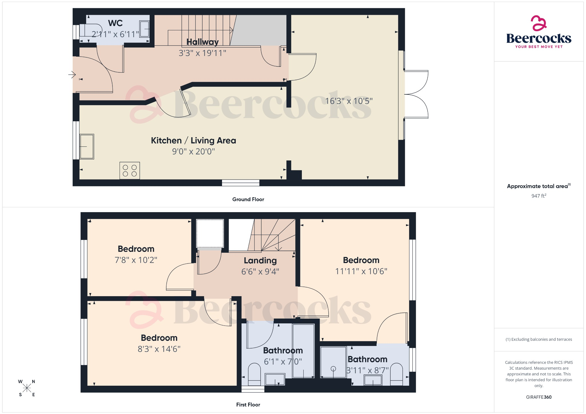 4, Brentford Drive, Hull, East Riding Of Yorkshire, HU8 0AQ floorplan