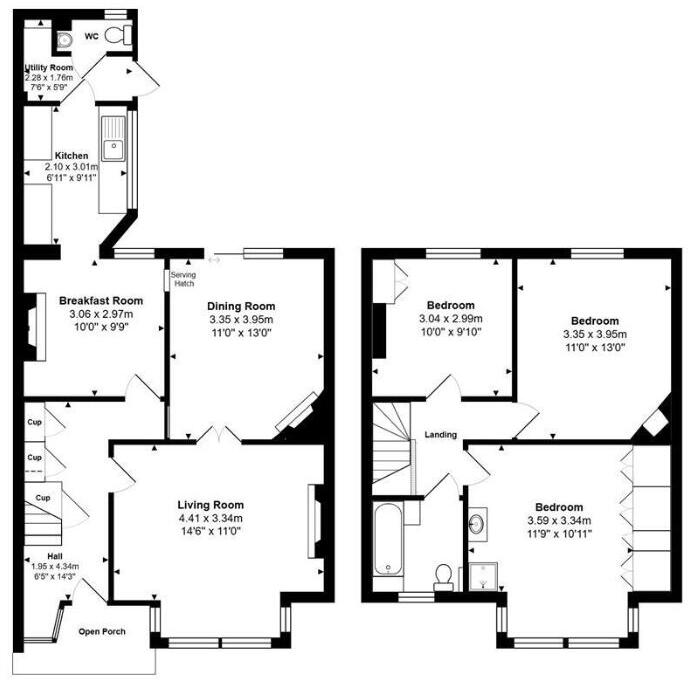 York Road, Aldershot, Hampshire, GU11 floorplan