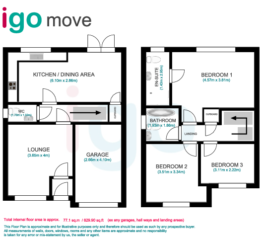 Woodhouse Lane, Hartlepool floorplan