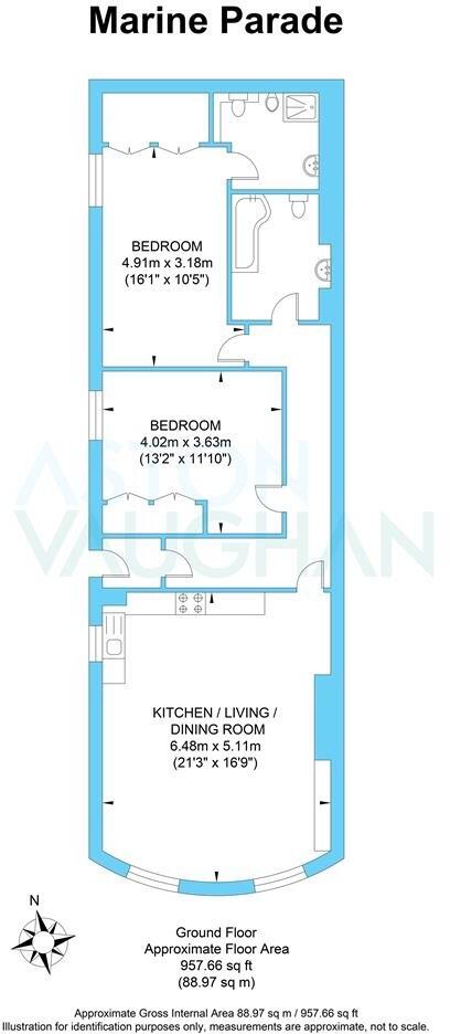 Marine Parade, Brighton, BN2 floorplan
