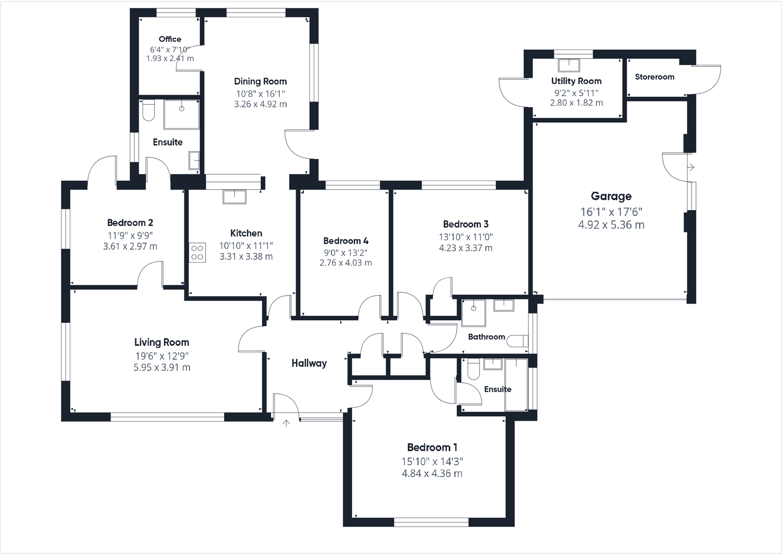 Needlewood Close, West Hill, Ottery St. Mary, EX11 1XR floorplan
