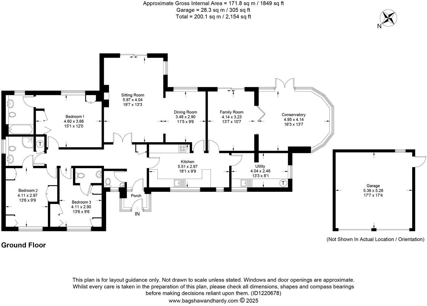 Wells Close, Great Bookham, KT23 floorplan