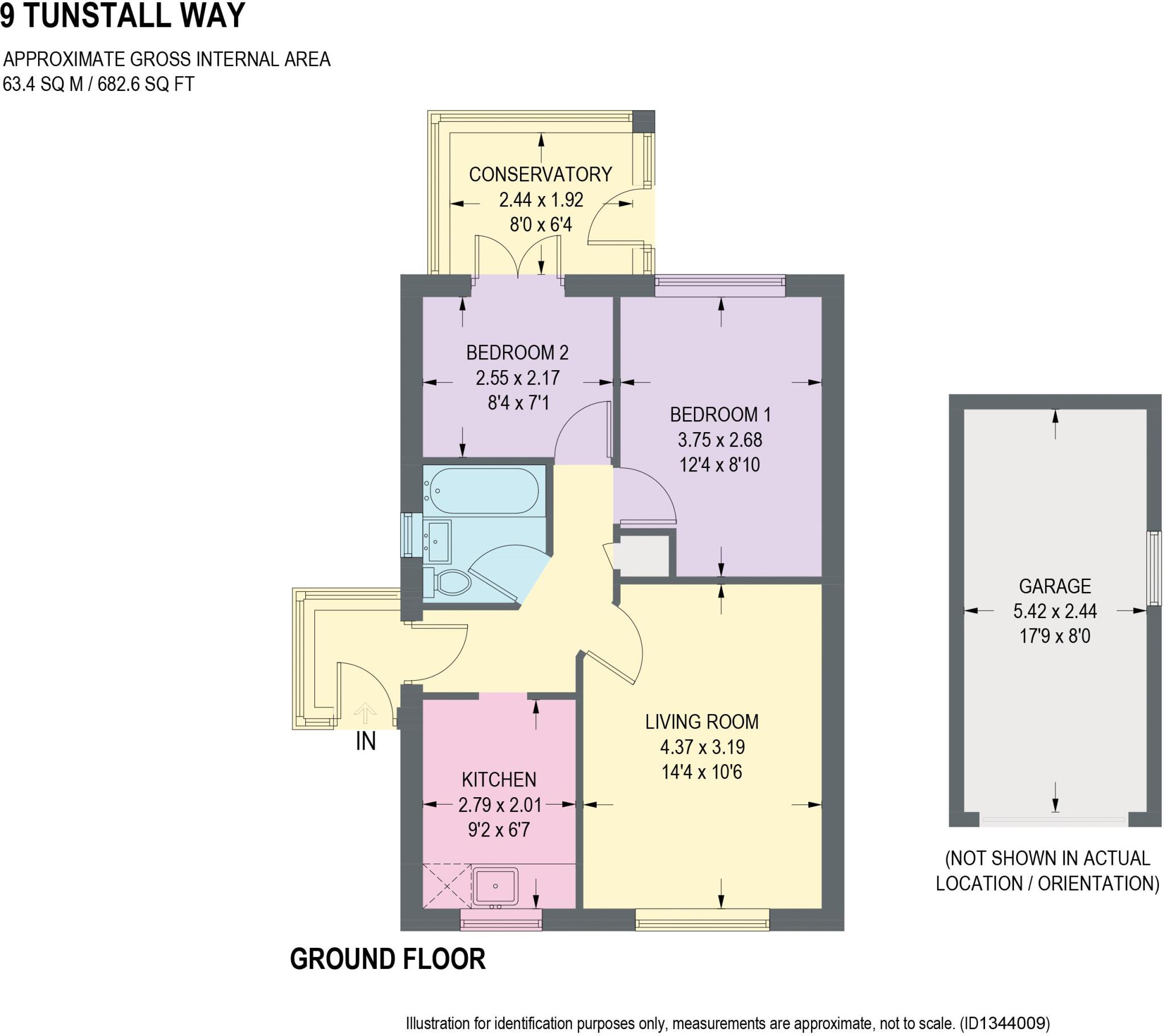 Tunstall Way, Walton, Chesterfield floorplan