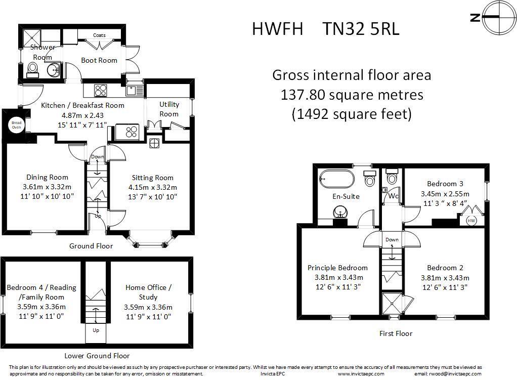 rural Nr. Robertsbridge, East Sussex floorplan
