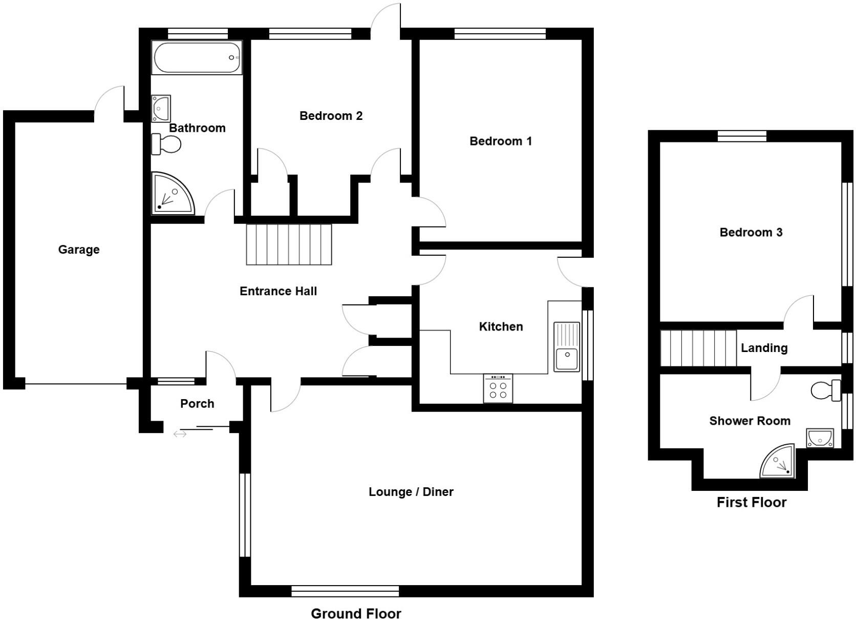 Cauldron Crescent, Swanage, Dorset, BH19 floorplan