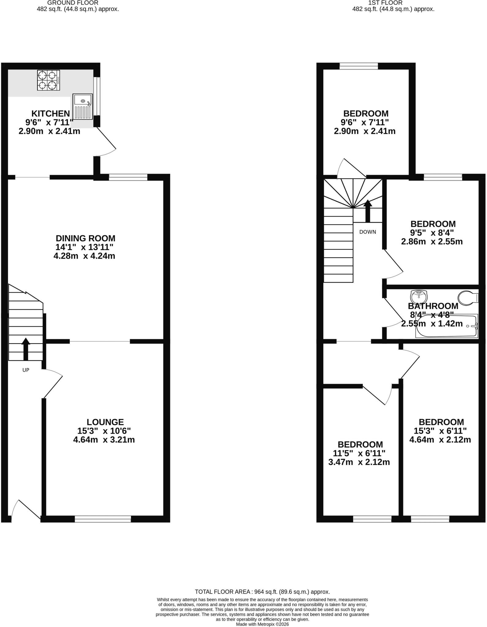 Darlington Street East, Wigan floorplan