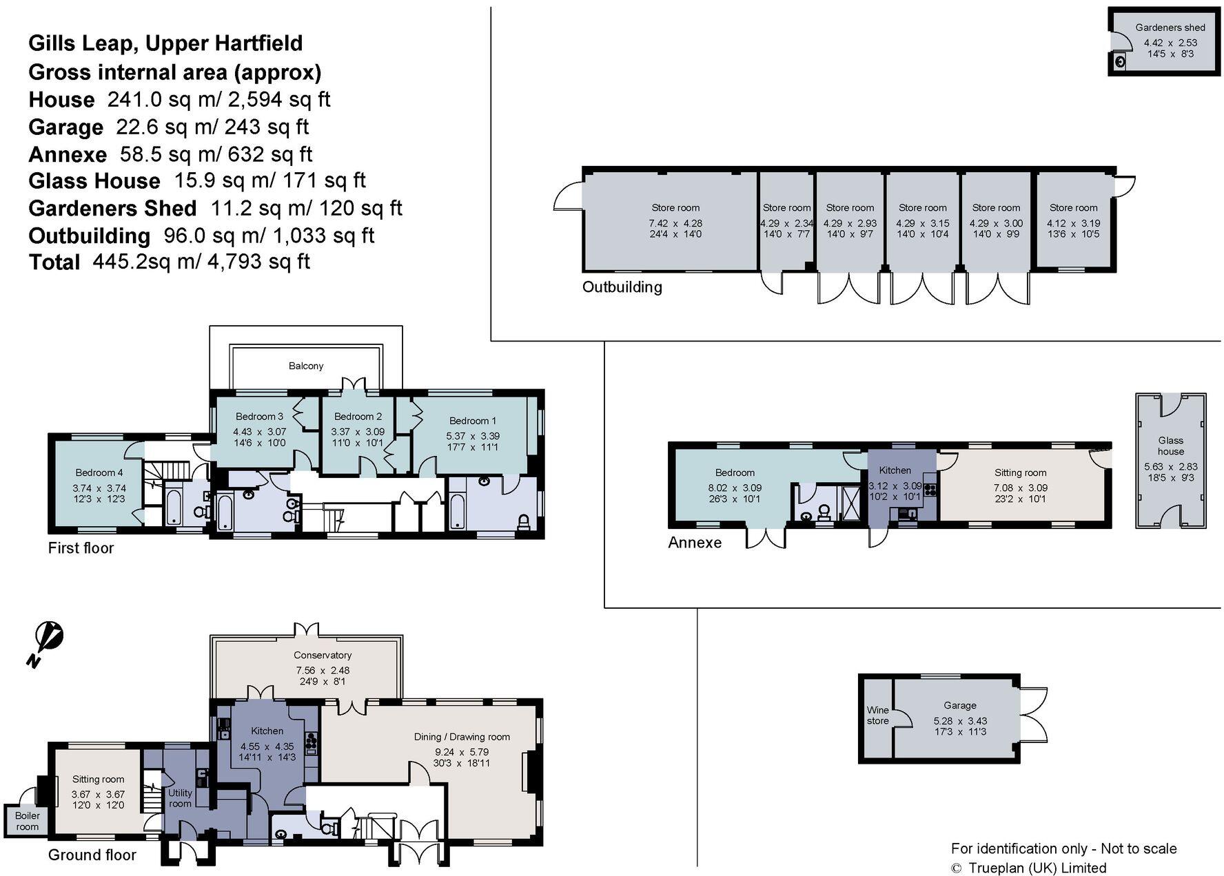 Ashdown Forest, Hartfield, TN7 floorplan