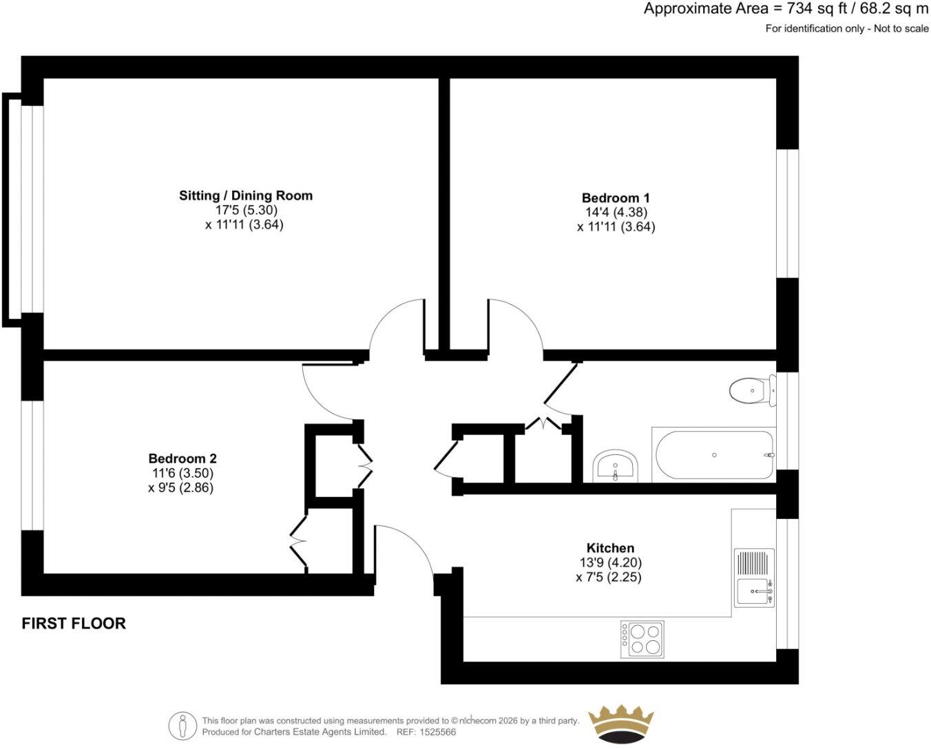 Regency Court, Withdean Rise, Brighton, BN1 floorplan