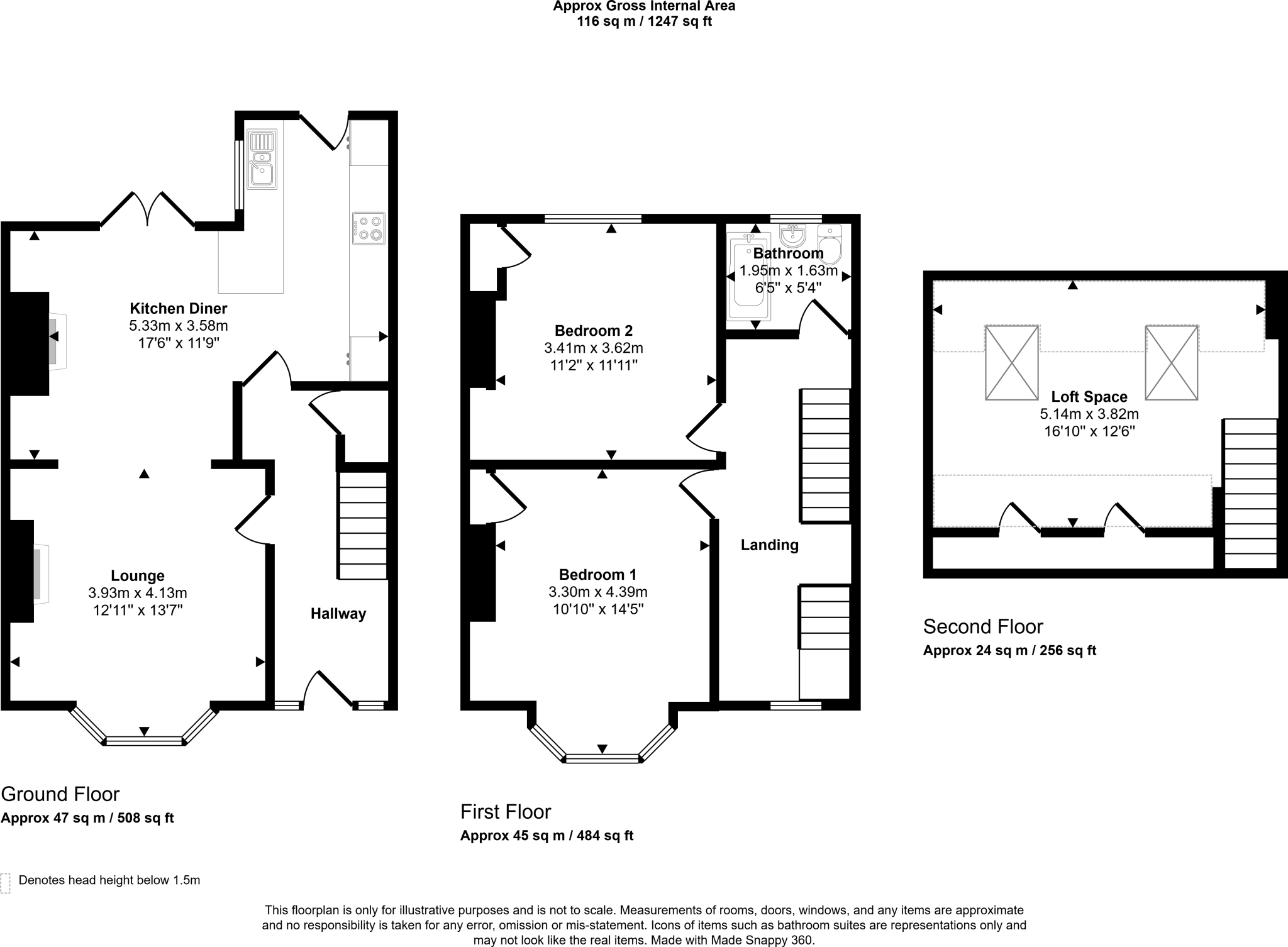 Eton Road, Oxbridge, Stockton-on-Tees, Durham, TS18 4DL floorplan