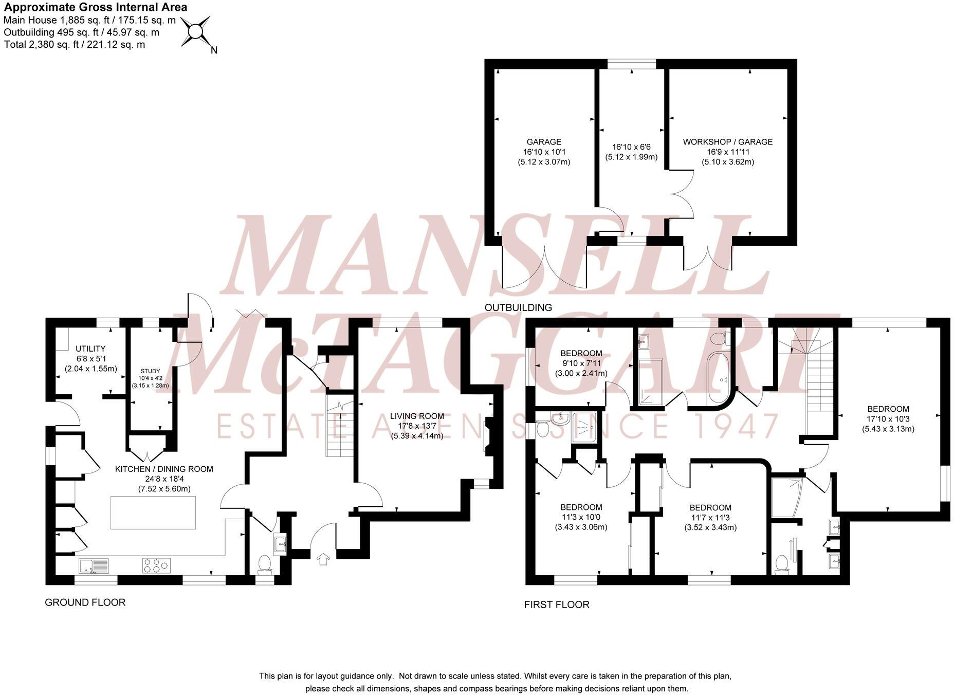 Little Latchetts, 6 Silverdale Road, Burgess Hill, West Sussex RH15 0EF floorplan