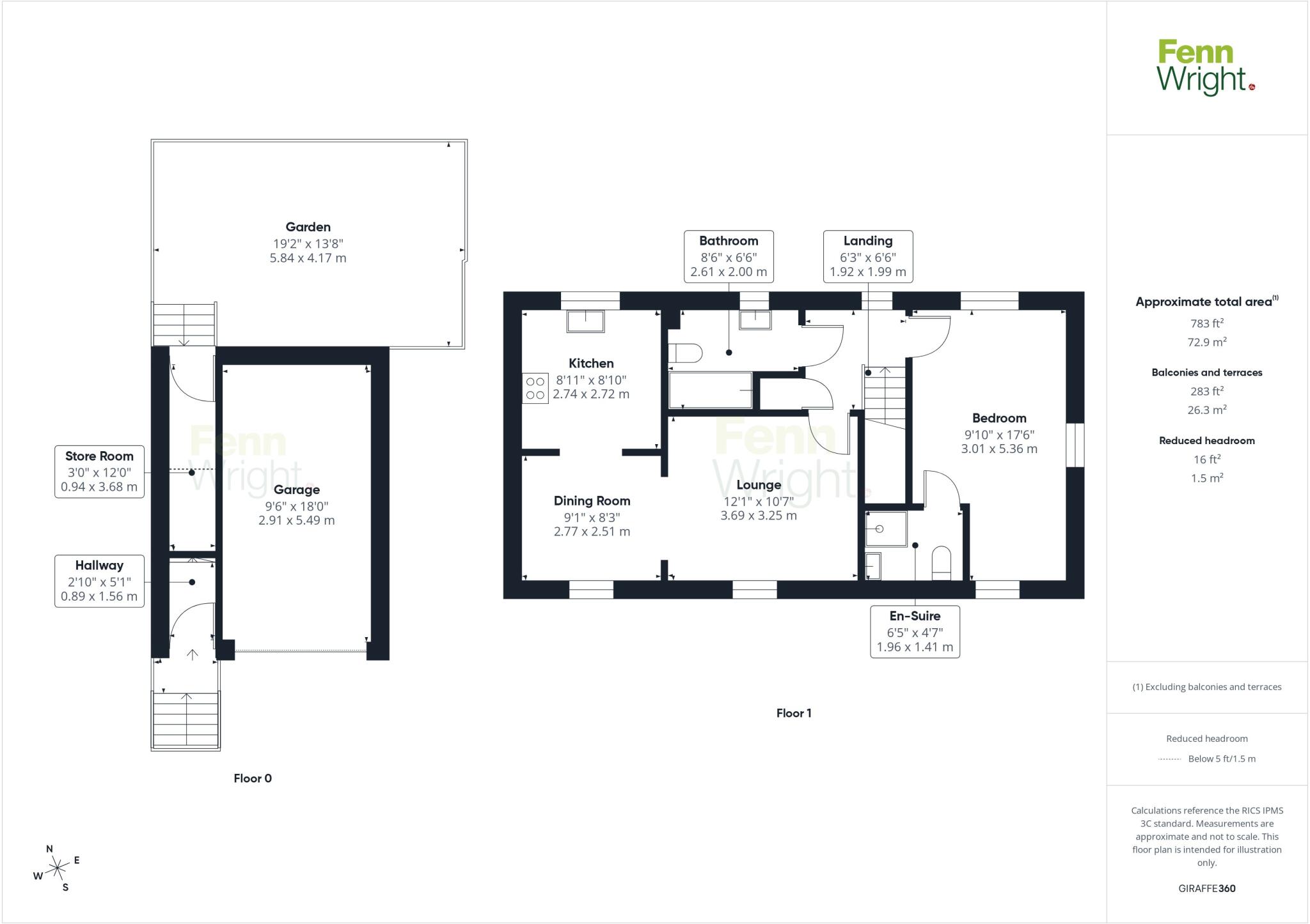 Baker Way, Witham, Essex, CM8 floorplan