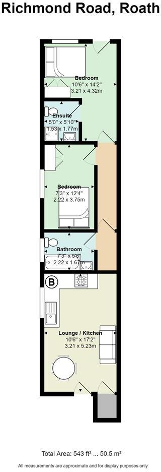 Richmond Road, Roath floorplan