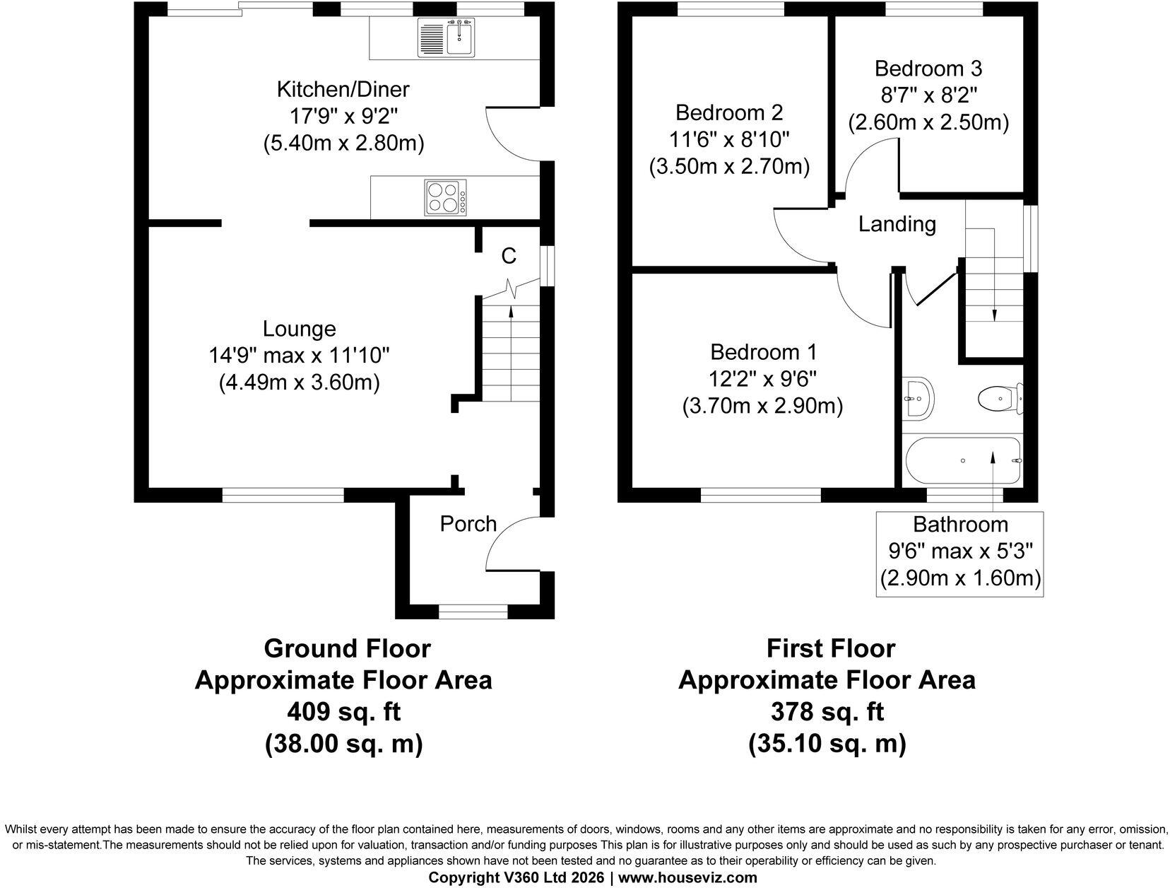 Scots Road, Mancot, CH5 floorplan