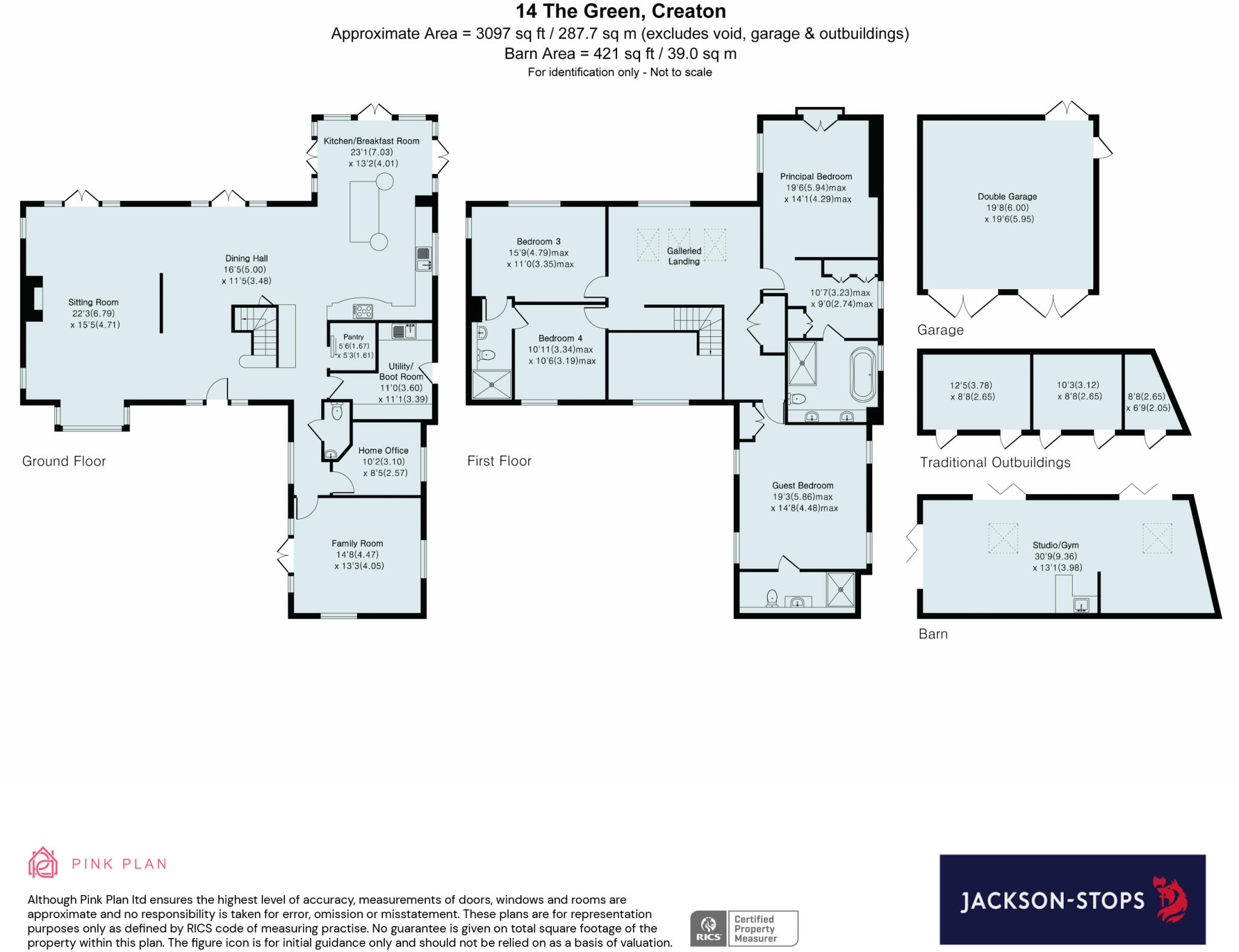 The Green, Creaton, Northamptonshire, NN6 floorplan