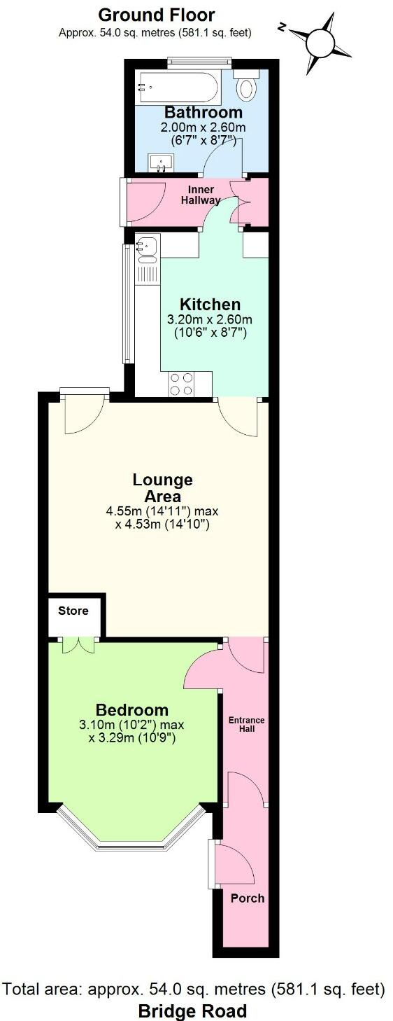 BRIDGE ROAD, Grays floorplan