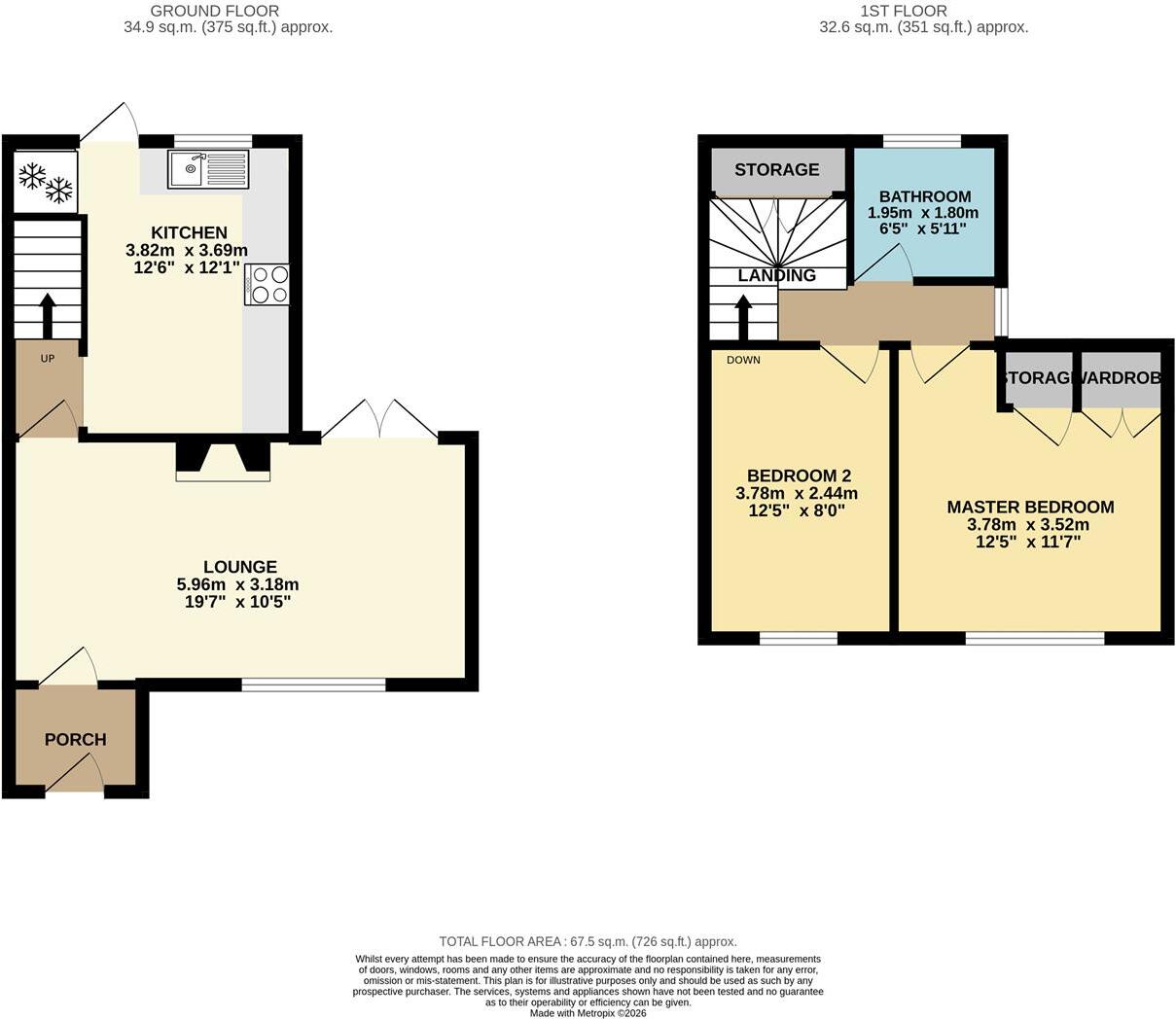 Woodcroft, Harlow floorplan