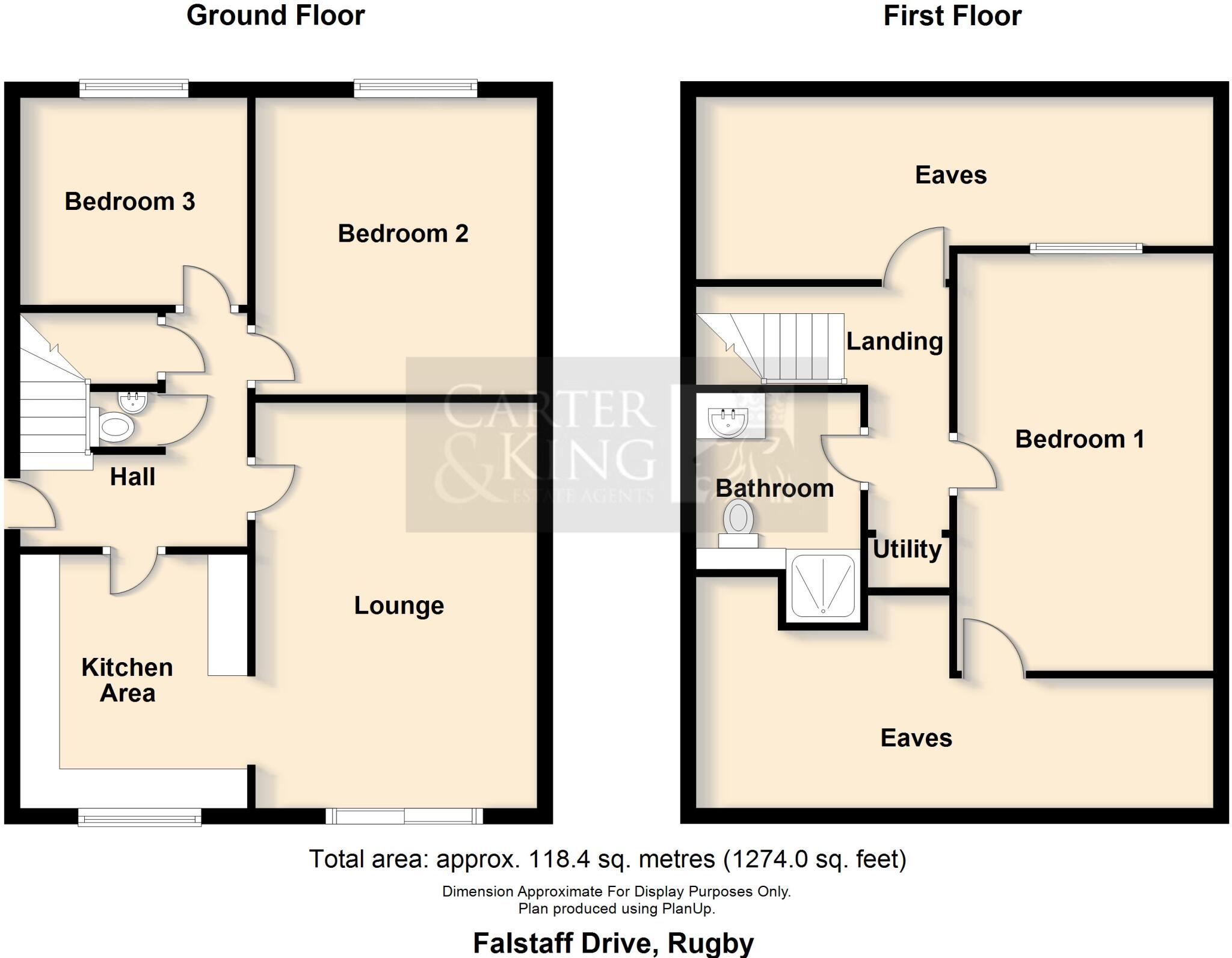 Falstaff Drive, Woodlands, Rugby floorplan