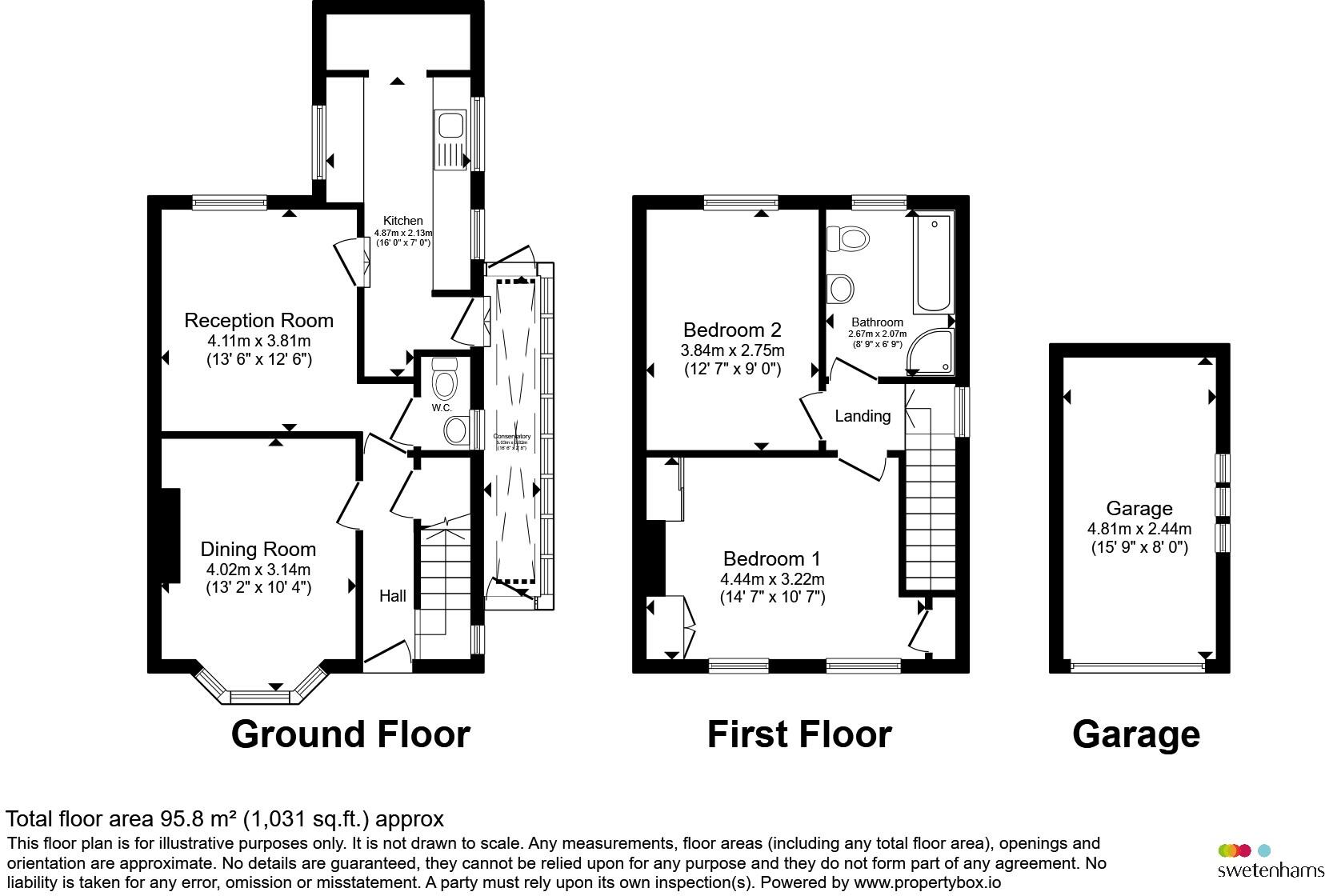Townfield Lane, Frodsham floorplan