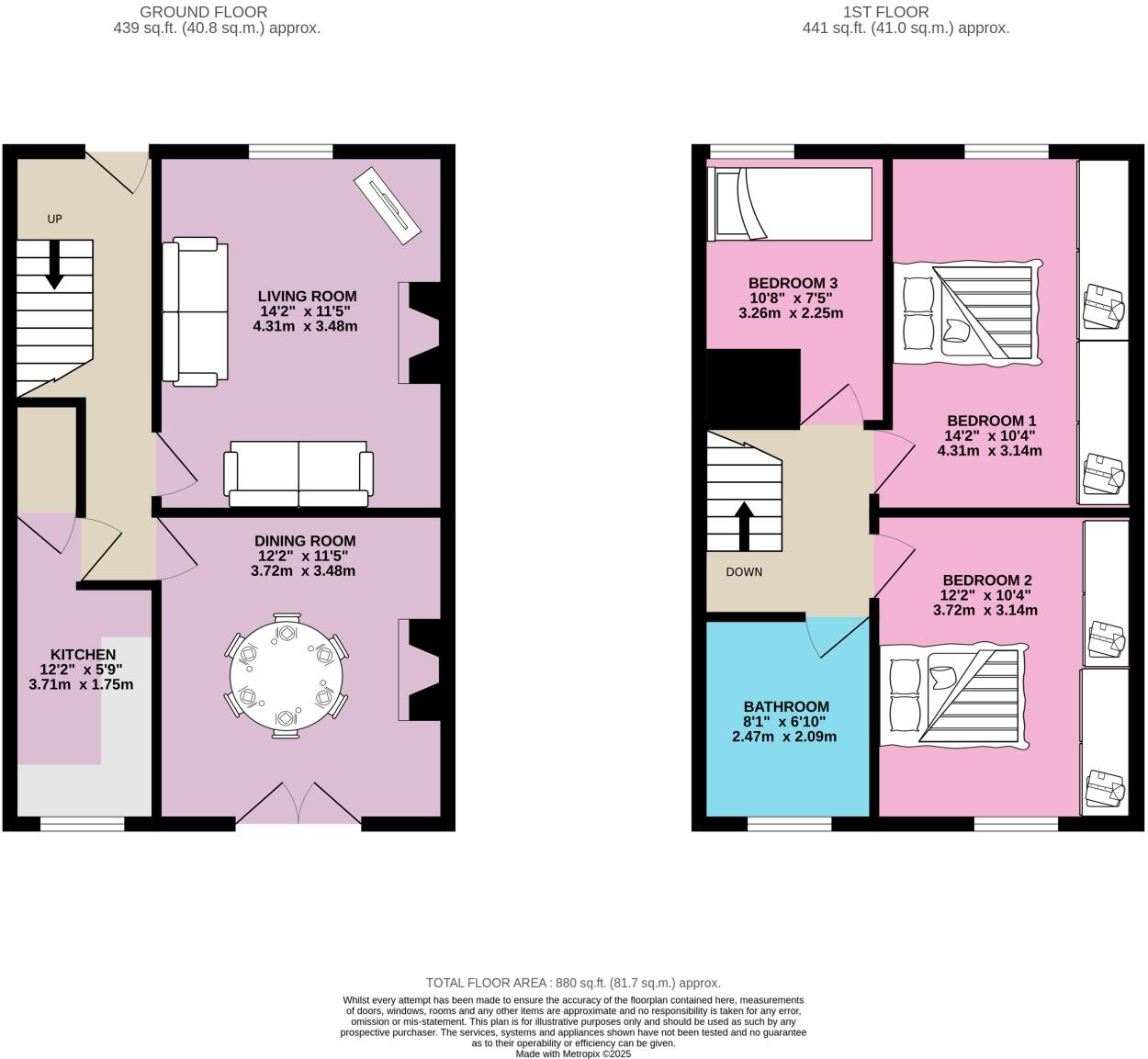 Parkwood Road, Golcar, Huddersfield, HD7 floorplan