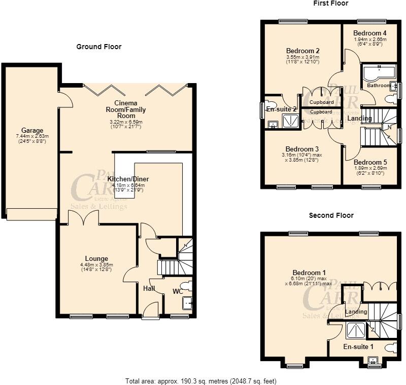 Fletcher Drive, Fradley, Lichfield, WS13 8TH floorplan