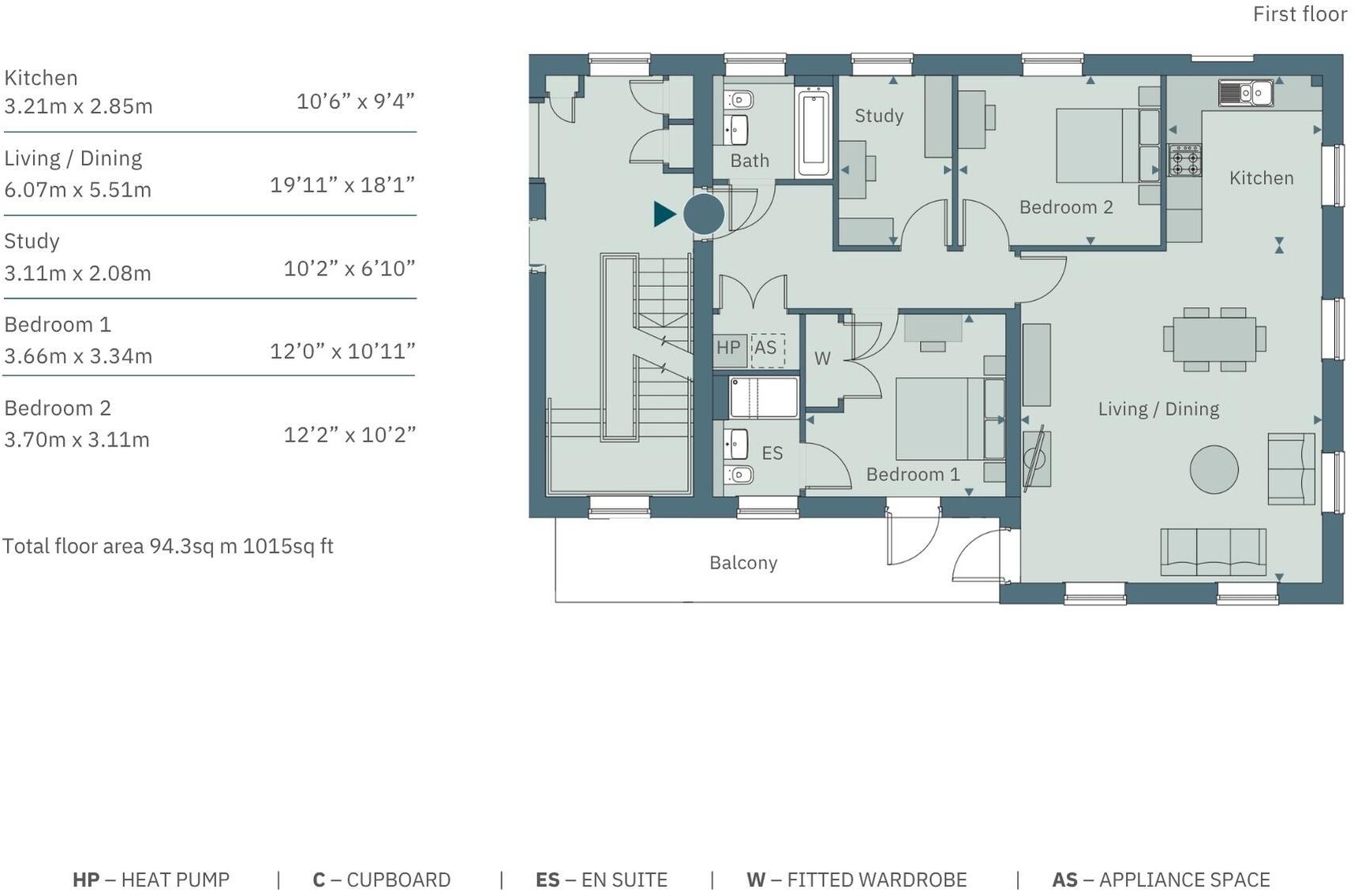Welborne Garden Village, Fareham, PO17 4AA floorplan