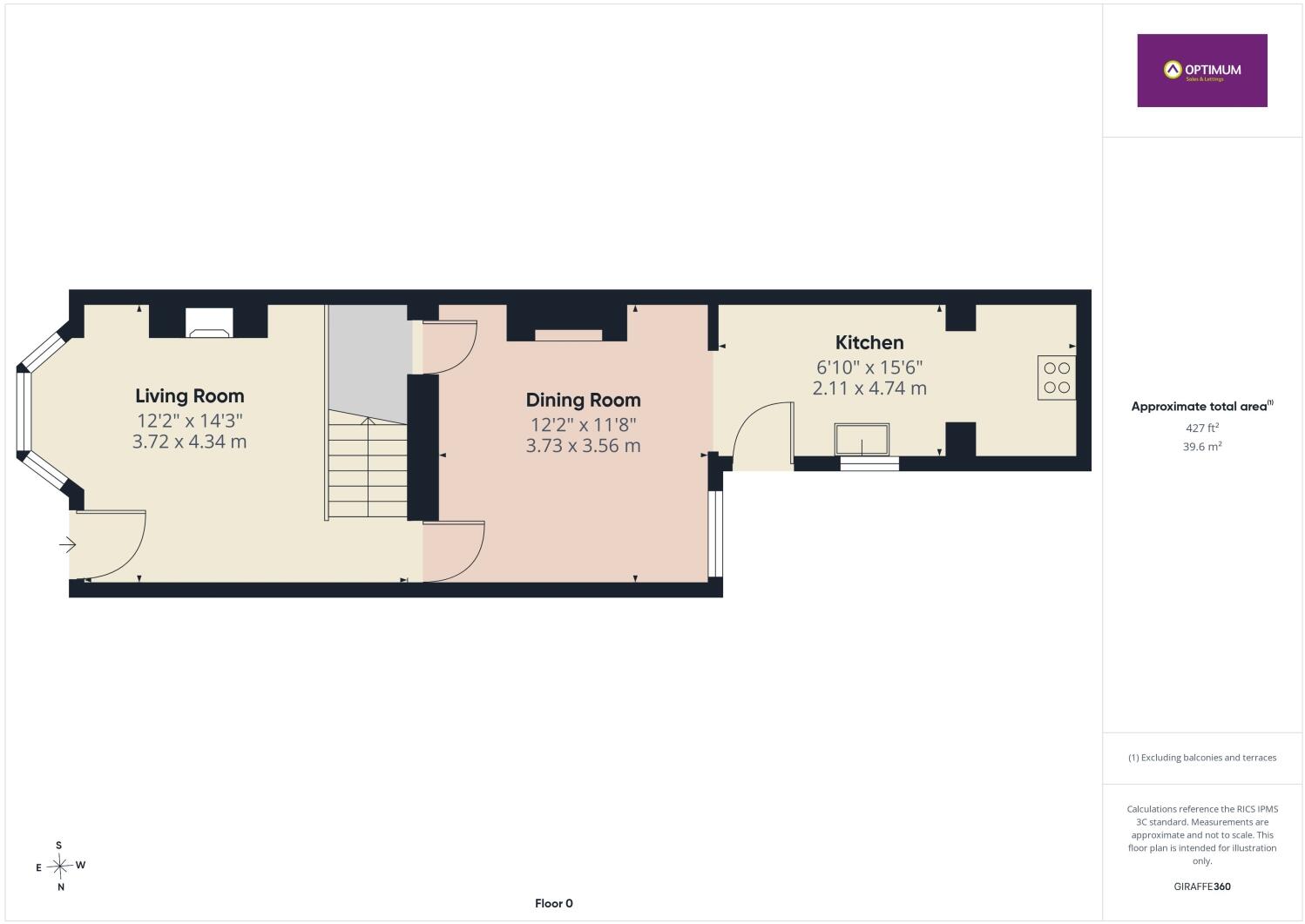 Queens Road, Peterborough, PE2 8BS floorplan
