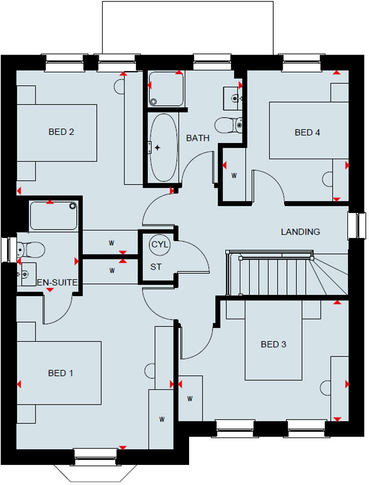 Upper Lighthorne, Banbury Road, WARWICK, WARWICKSHIRE, CV33 8AH floorplan