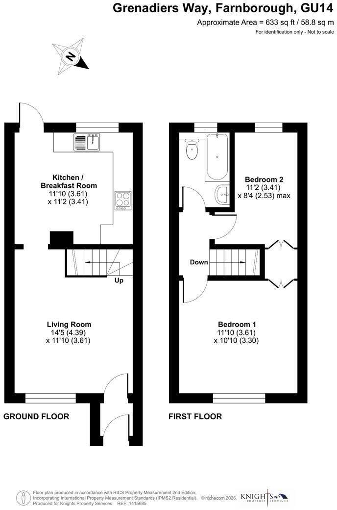 Grenadiers Way, Farnborough floorplan