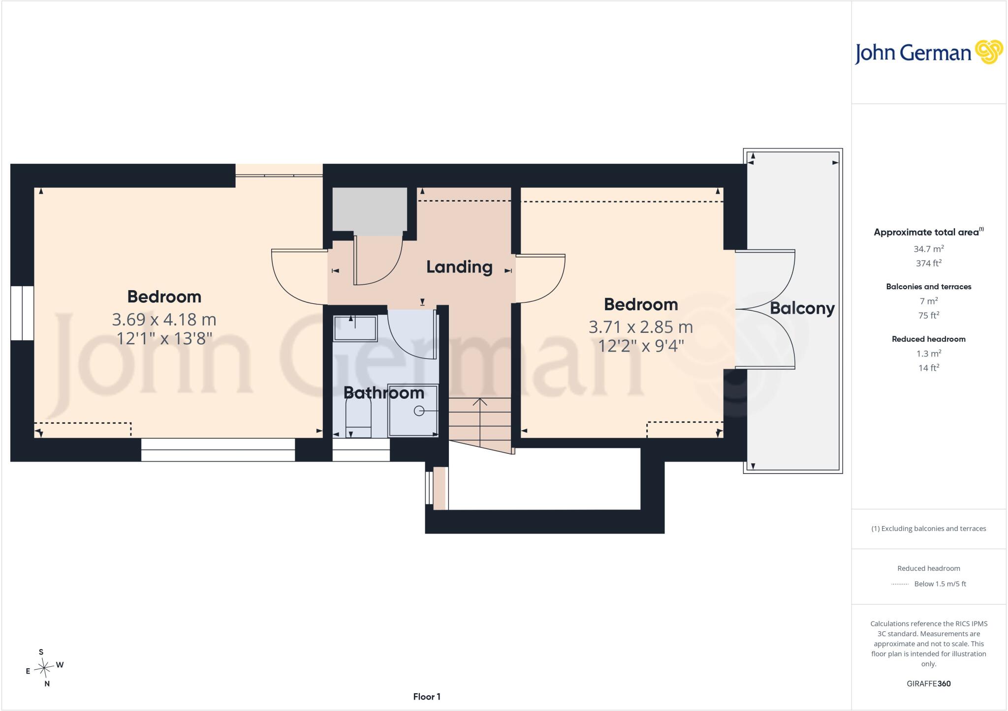 Washington Close, Melbourne floorplan