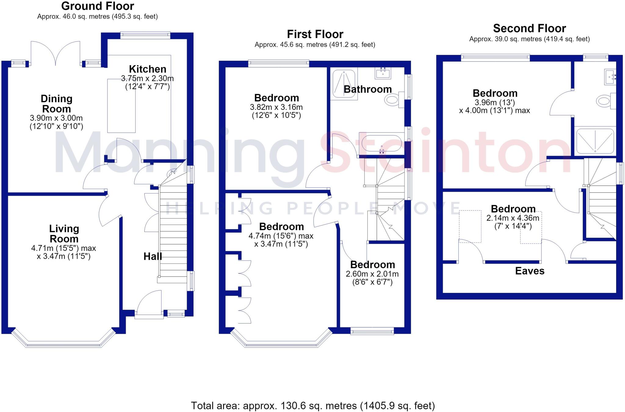 Buckstone Avenue, Leeds, West Yorkshire floorplan