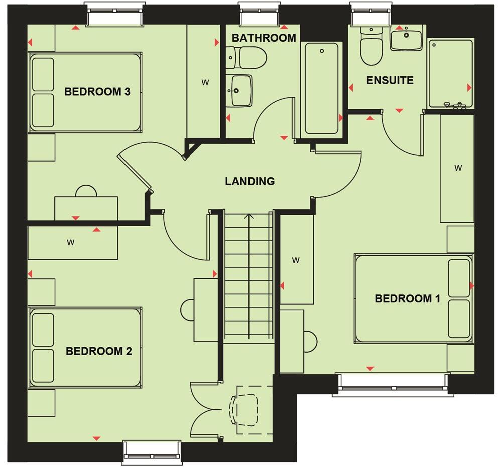 White Post, Stratton-on-the-Fosse, Midsomer Norton, Somerset, BA3 4QA floorplan