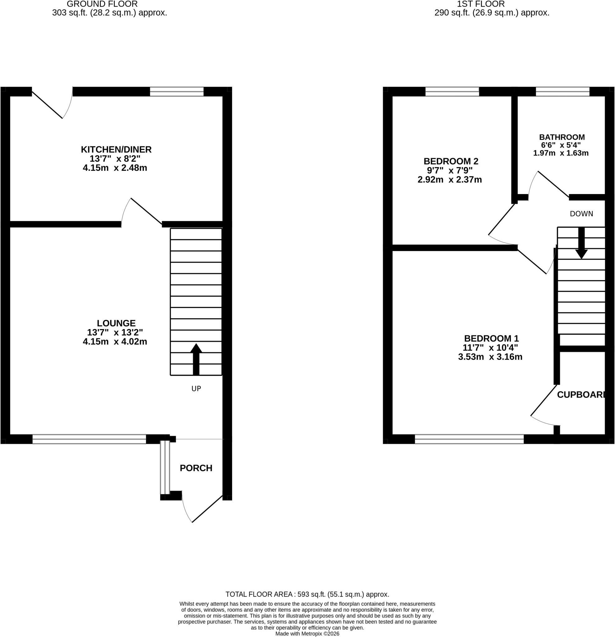 Dove Close, Birchwood, Warrington floorplan