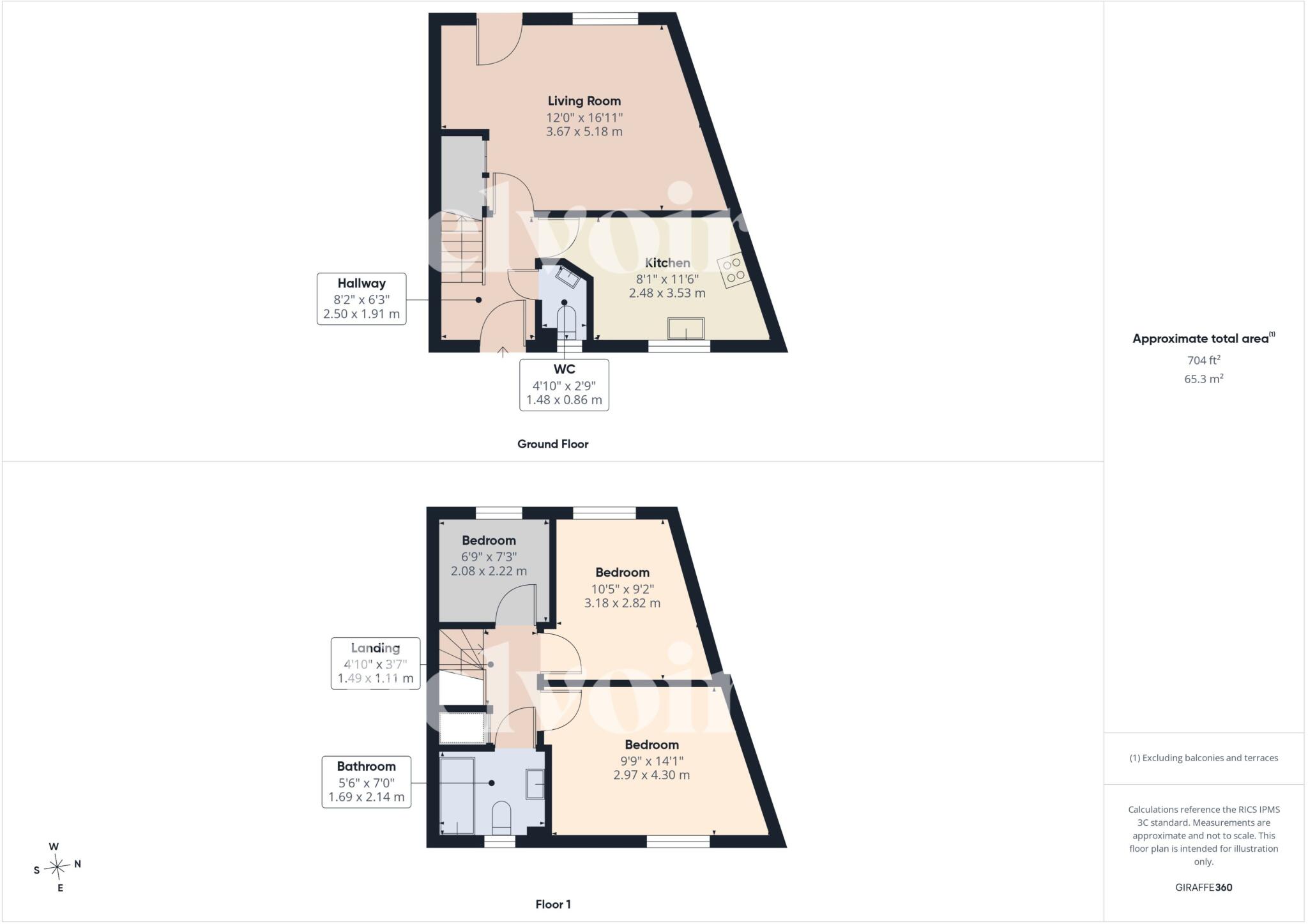 Drovers Avenue, Moreton Hall, Bury St Edmunds, IP32 floorplan