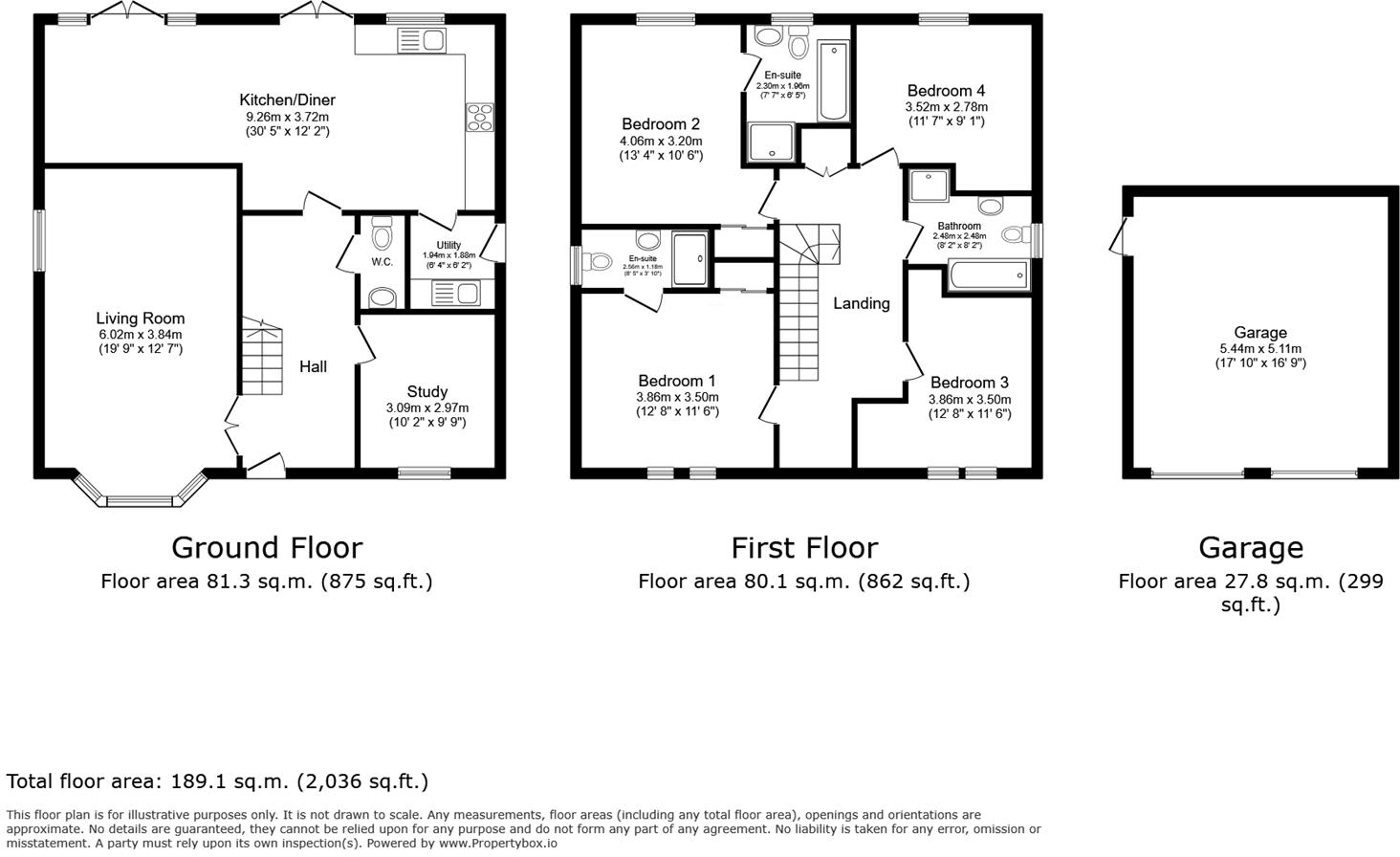 Hoplands Road, Coningsby, Lincoln floorplan