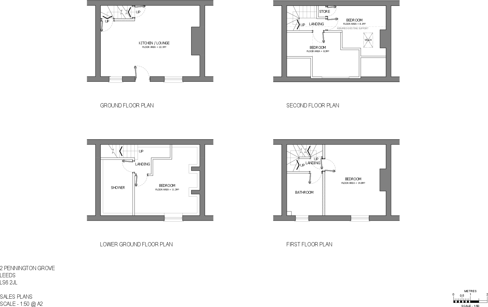 Pennington Grove, Leeds floorplan