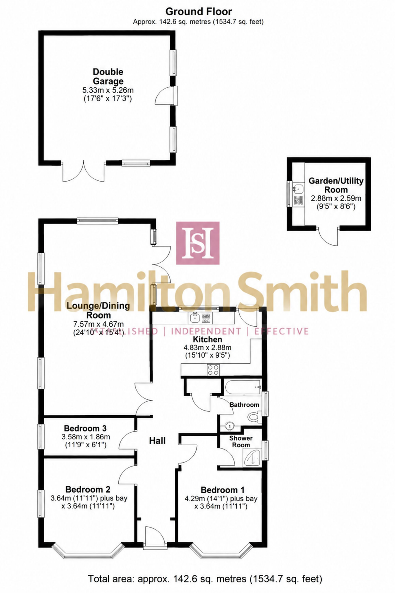 Southfield Drive, Leiston, IP16 floorplan