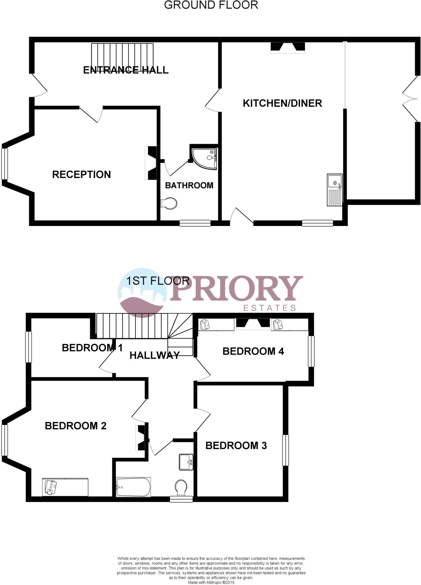 Upper Fourth Avenue, Frinton-on-Sea floorplan