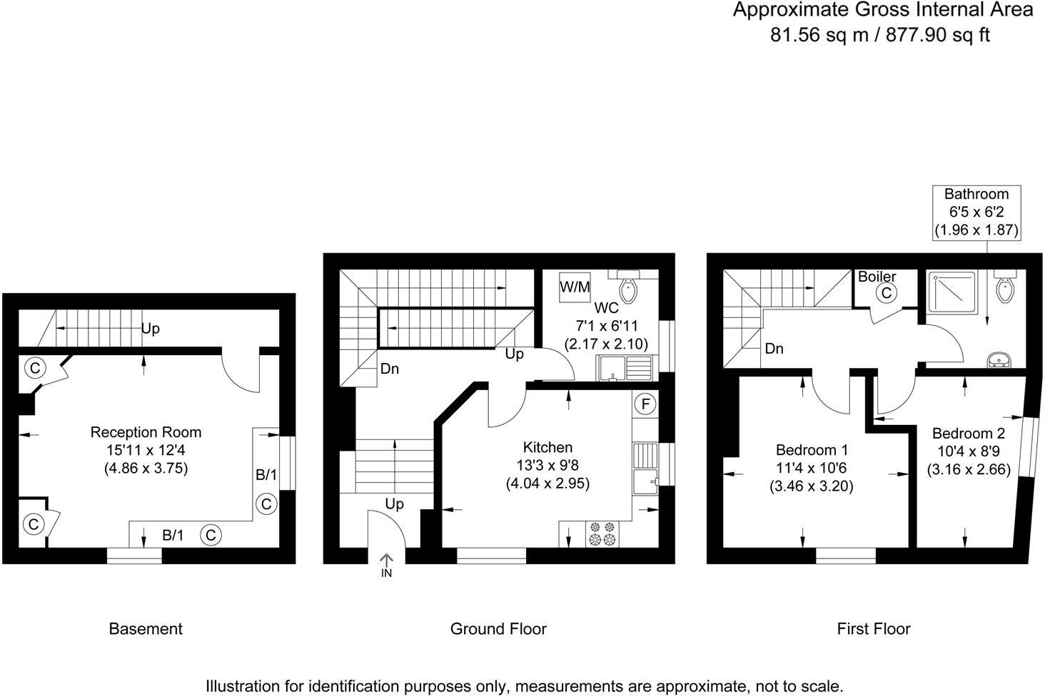 Quarry Street, Guildford floorplan