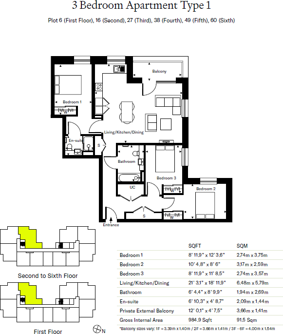 Plot 27, The North Village West, The New Village, Edinburgh floorplan