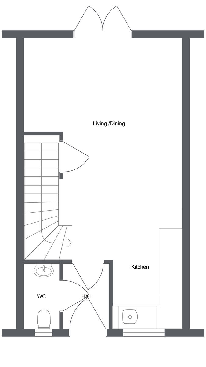 Cherryblossom Square, Gloucester floorplan