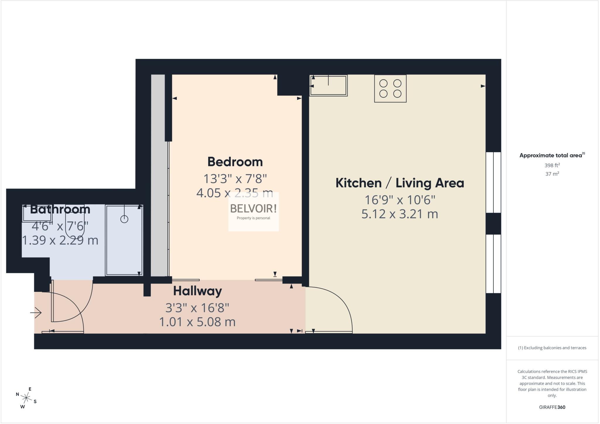 185 Upper Allen Street, City Centre, Sheffield, S3 floorplan