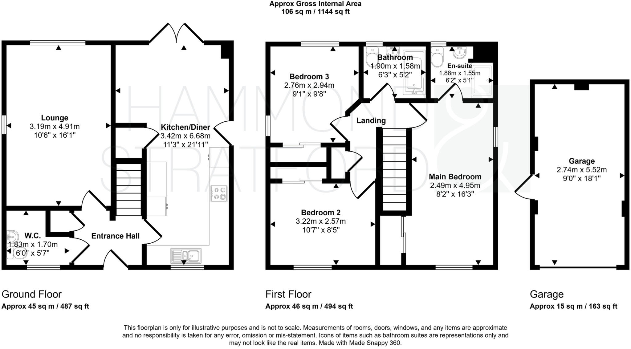 Smith Drive, Trowse floorplan