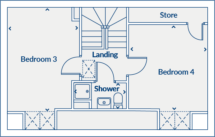 Springhill and Leadloch Road,
Shotts
 ML7 5FH floorplan