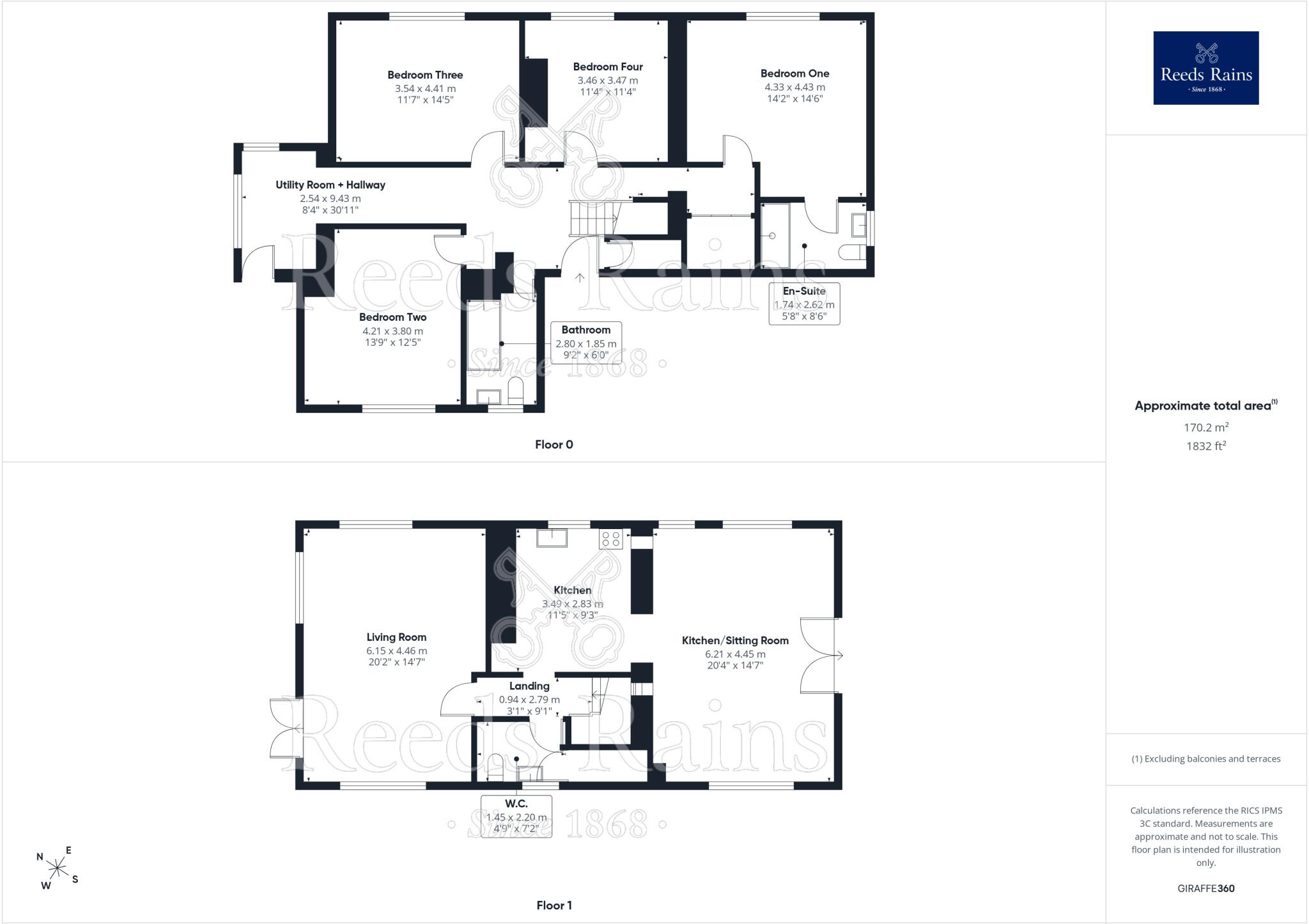 The Promenade, Kinmel Bay, Conwy, LL18 floorplan